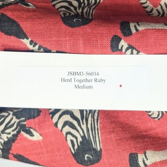 Painted Pony vintage NWT jacket blazer zebra print red black cream size M - Picture 4 of 6